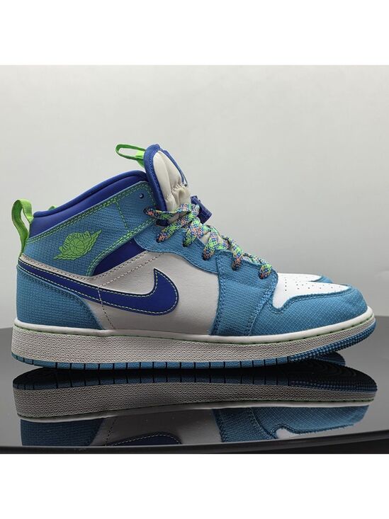 Jordan Other - Gorp Jordan 1 Mid SE GS Sprite Blue Youth 7Y UK6 EUR40 DA8010-400 Retro